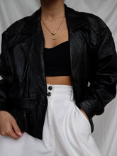 Load image into Gallery viewer, "Dayana" leather Jacket