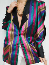 Load image into Gallery viewer, "Nice" silk blazer