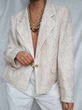 Load image into Gallery viewer, "Gigi" tweed blazer