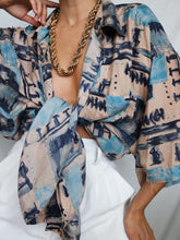 Load image into Gallery viewer, "Copacabana" silk shirt - lallasshop