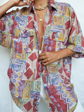 Load image into Gallery viewer, "Tropicana" silk shirt - lallasshop