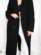 Load image into Gallery viewer, "Nana" black coat