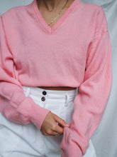 Load image into Gallery viewer, UNITED COLOR OF BENETTON pink knitted jumper