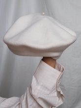 Load image into Gallery viewer, "Paris" white béret