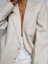 Load image into Gallery viewer, Soft beige blazer (S men)