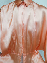 Load image into Gallery viewer, "Coral" satin blouse - lallasshop