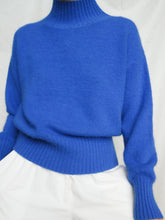 Load image into Gallery viewer, "Majorelle" knitted jumper