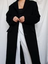 Load image into Gallery viewer, ALAIN MANOUKIAN black coat