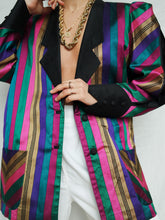 Load image into Gallery viewer, "Nice" silk blazer