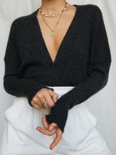 Load image into Gallery viewer, ESSENTIEL knitted cashmere cardigan