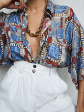 Load image into Gallery viewer, "San Diego" silk shirt - lallasshop