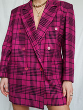 Load image into Gallery viewer, "Ara" checked blazer