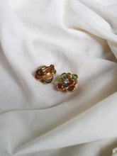 Load image into Gallery viewer, "Flora" clip on earrings