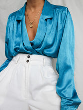 Load image into Gallery viewer, "Verse" satin blouse