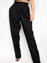 Load image into Gallery viewer, "Black" suits pants (40)