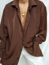 Load image into Gallery viewer, "Finland" brown shirt (L)