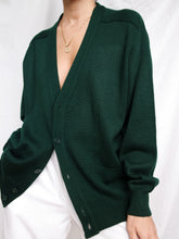 Load image into Gallery viewer, RODIER green knitted cardigan