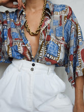 Load image into Gallery viewer, "San Diego" silk shirt - lallasshop