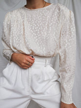 Load image into Gallery viewer, "Misaki" silk blouse (L)