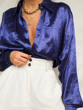 Load image into Gallery viewer, "Firework" satin shirt