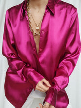 Load image into Gallery viewer, "Sia" satin shirt