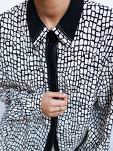 Load image into Gallery viewer, "Frank" printed shirt blouse