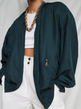 Load image into Gallery viewer, Petrol silk bombers
