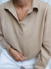 Load image into Gallery viewer, "Pola" knitted polo