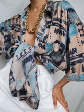 Load image into Gallery viewer, "Copacabana" silk shirt - lallasshop