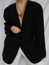 Load image into Gallery viewer, Black silk vest