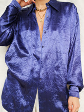 Load image into Gallery viewer, "Firework" satin shirt