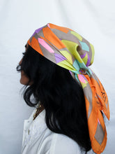 Load image into Gallery viewer, "Zelige" silk scarf - lallasshop
