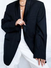 Load image into Gallery viewer, Smocking black blazer - lallasshop