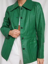Load image into Gallery viewer, "Woody" leather jacket