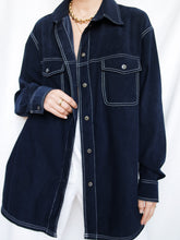 Load image into Gallery viewer, Dark blue shirt