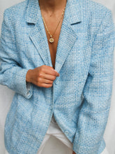 Load image into Gallery viewer, "Kelly" tweed blazer (M)