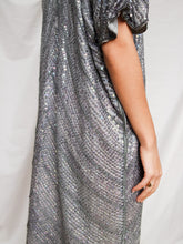 Load image into Gallery viewer, "Lalla" pearl and sequin dress