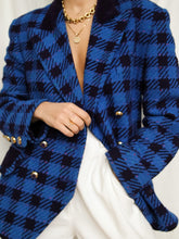 Load image into Gallery viewer, ESCADA checked blazer