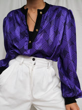 Load image into Gallery viewer, "Amy" blouse bomber (L)
