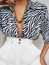 Load image into Gallery viewer, "Zebra" vintage shirt - lallasshop