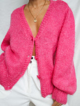 Load image into Gallery viewer, "Zaha" knitted cardigan (L/XL)
