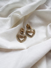 Load image into Gallery viewer, "Heart" clip on earrings