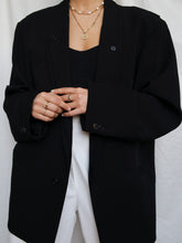 Load image into Gallery viewer, "Hana" Black blazer