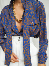 Load image into Gallery viewer, "Serpent" vintage blouse - lallasshop
