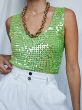 Load image into Gallery viewer, "Ninetie" sequin top