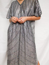 Load image into Gallery viewer, "Lalla" pearl and sequin dress