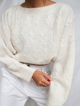 Load image into Gallery viewer, "Cloudy" knitted jumper (M)