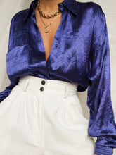 Load image into Gallery viewer, "Firework" satin shirt