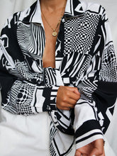 Load image into Gallery viewer, "Amber" printed shirt - lallasshop