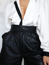 Load image into Gallery viewer, "Jasmeen" leather shorts (S men)